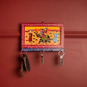 Painted Key Stand 9X6