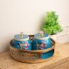 Mickey Mouse design Iron Basket with 2 bowls - Image 4