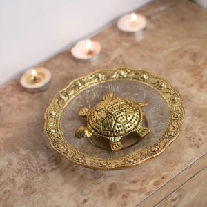 Tortoise Plate Golden