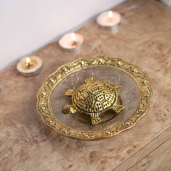 Tortoise Plate Golden