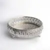 Ornate Silver Round Tray - Image 3
