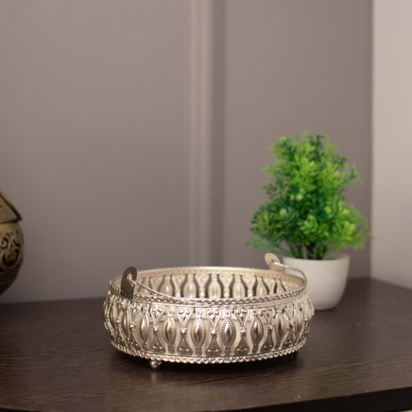 Silver Basket 6'' (handle) - Image 2