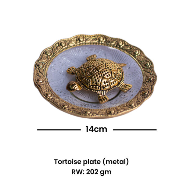 Tortoise Plate Golden - Image 5