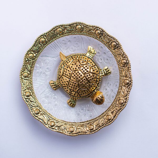 Tortoise Plate Golden - Image 3