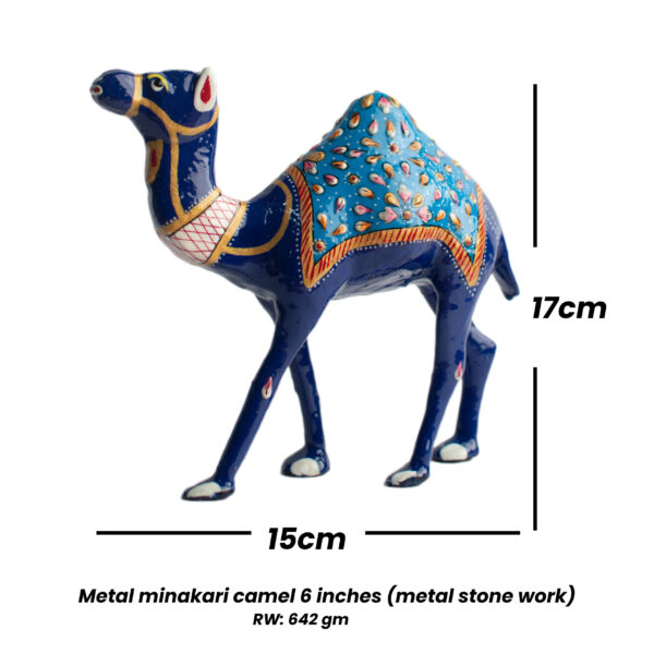 Metal Minakari Camel - Image 3