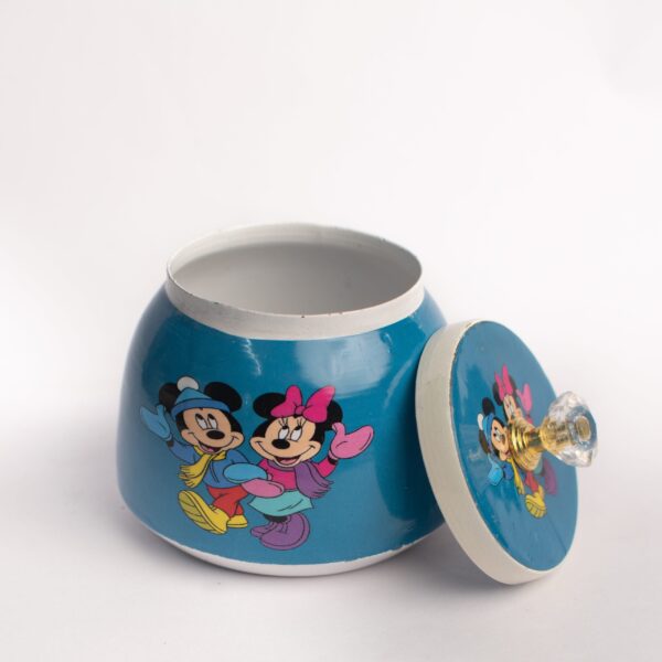 Iron Mina Basket With 2 Bowl - Image 3