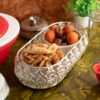 Ovel Basket With 2 Bowl - Image 4