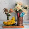 Iron Painted Pen Stand