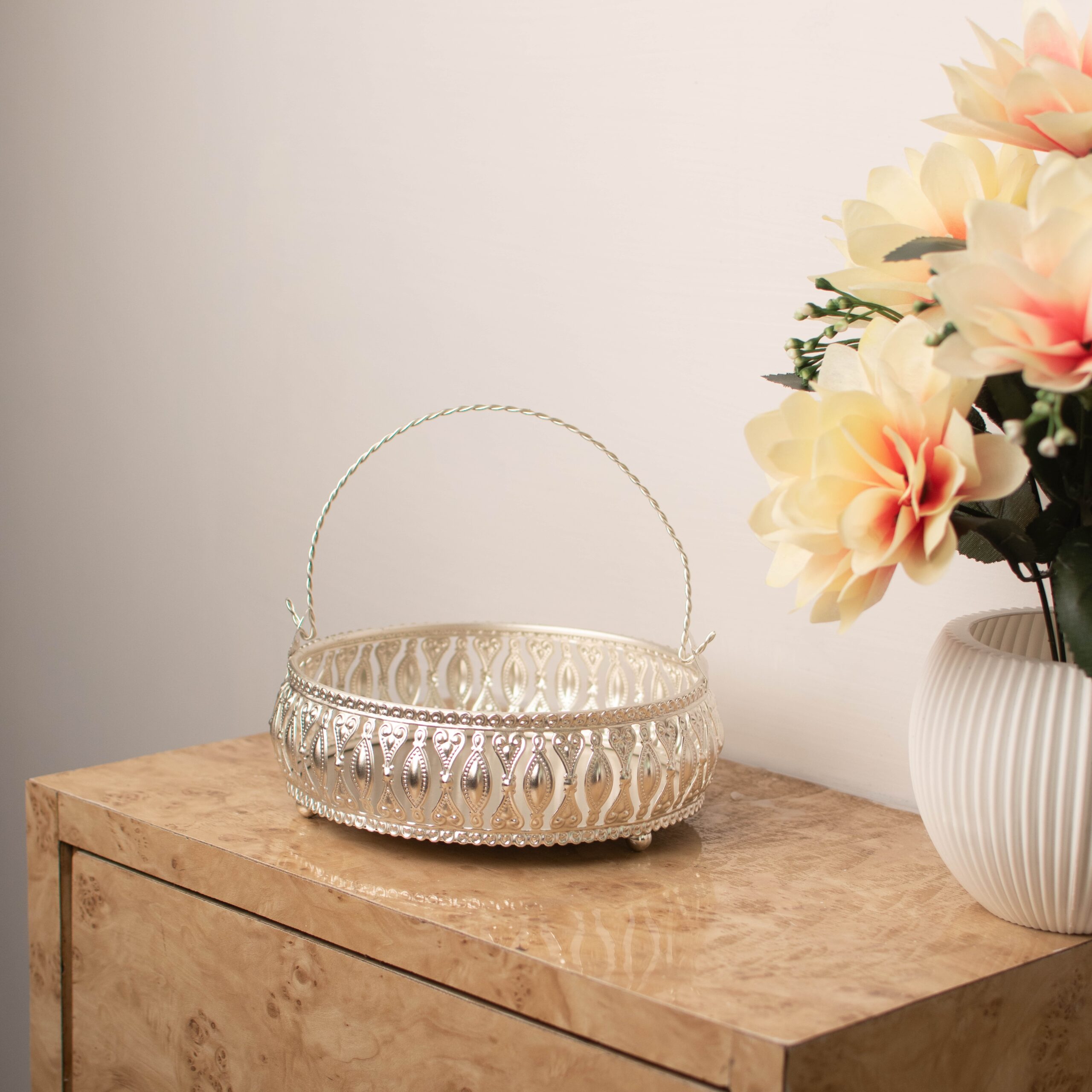 Silver Basket 6'' (handle)