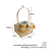 Iron Basket with Mina Bowl - Image 3