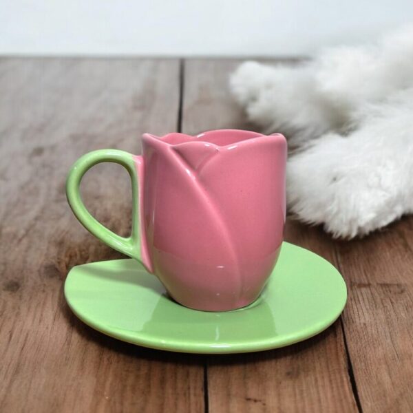 Tulip cup saucer - Image 4