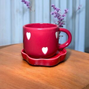 Valen Cup with saucer