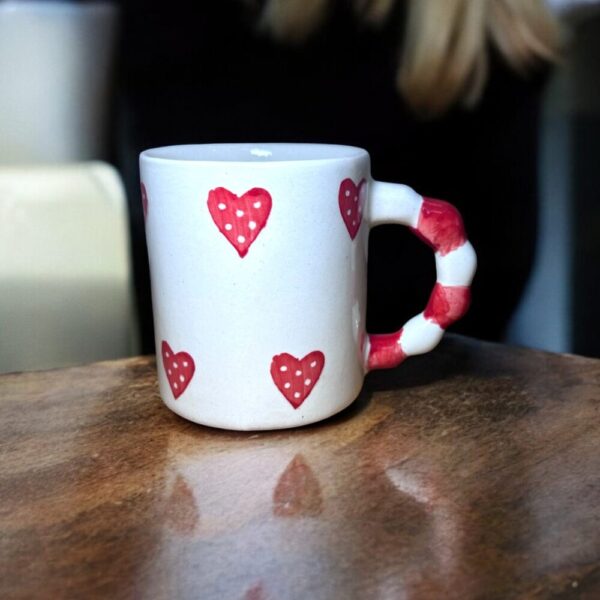 Red Heart mug - Image 3
