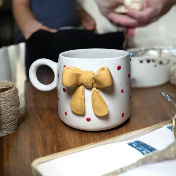 Golden Ribbon Mug - Image 4