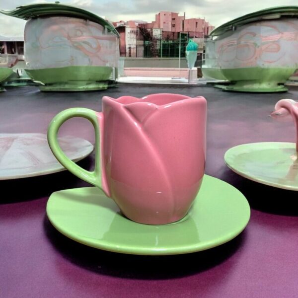 Tulip cup saucer - Image 3