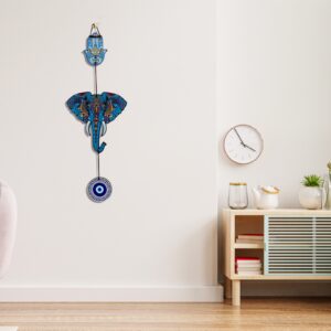EVIL EYE ELEPHANT HANGING