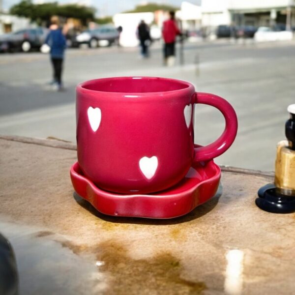 Valen Cup with saucer - Image 3