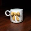 Golden Ribbon Mug
