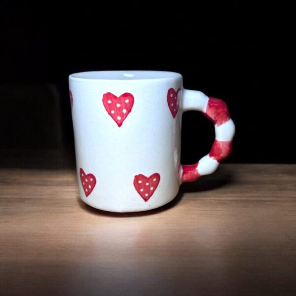 Red Heart mug - Image 2