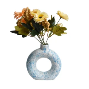 Bue Donut Vase