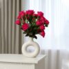 White Donut Vase - Image 3